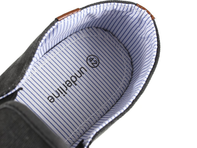 Tenisówki męskie LaNo MT-4-0919-BBLBL czarne rozm.41-43