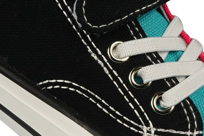 Children's sneakers BESSKY BMY005-3BBLJA black size 26-31