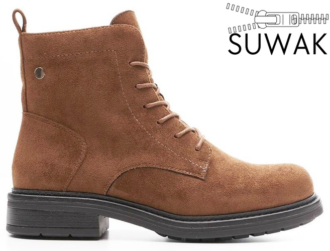 Buty zimowe damskie Sergio Leone DBT590CA camel rozm.36-41