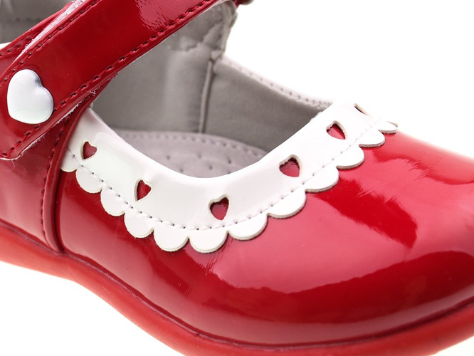 Children's shoes Clibee AD-601RE red size 20-25