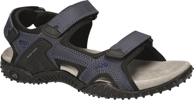 Women's sandals American Club DHL-10 navy blue or black size 37-41