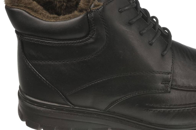 Men's winter shoes Cabin MME4556-1BL black size 40-46