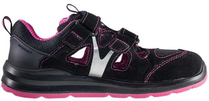 Buty robocze Urgent 307S1 czarno-różowe rozm.36-39