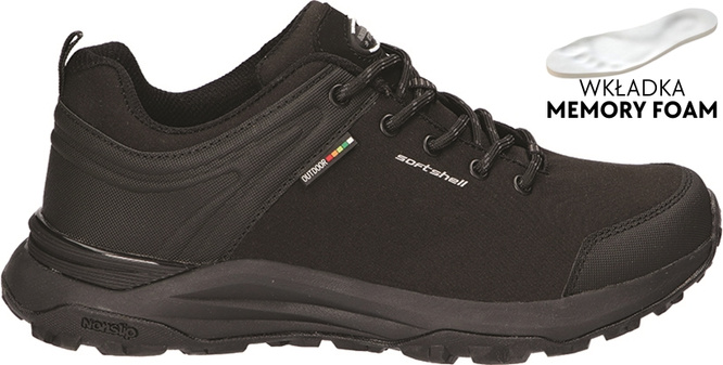 Buty sportowe męskie American Club MHL-212 czarne rozm.40-43