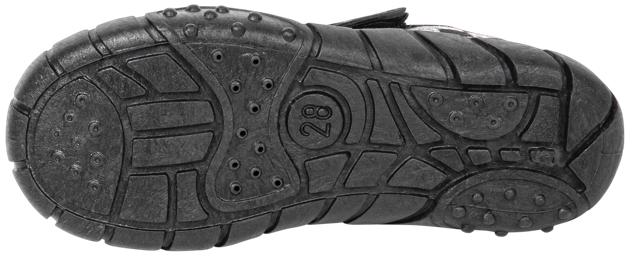 Children's sneakers Viggami BRUNO DRUK grey size 26-36