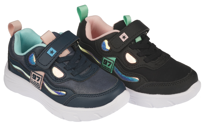 Buty sportowe dziecięce Badoxx B3XC-8337 czarne i granatowe rozm.25-30
