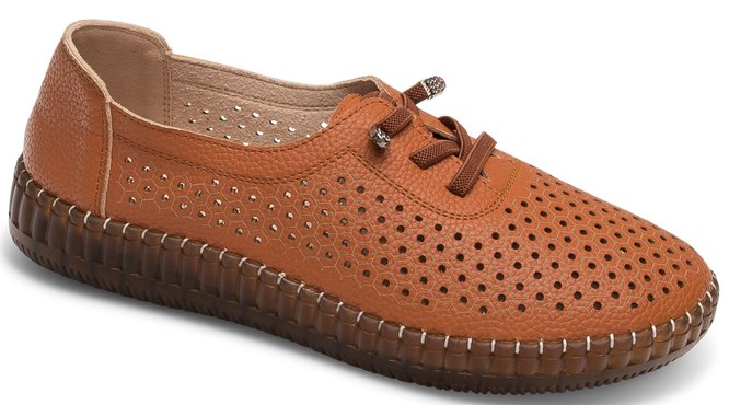 Women's half-boots Skotnicki DP-3-0839BR brown size 36-41