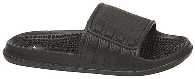 Klapki basenowe męskie American Club MNH-11 czarne i granatowe rozm.41-45