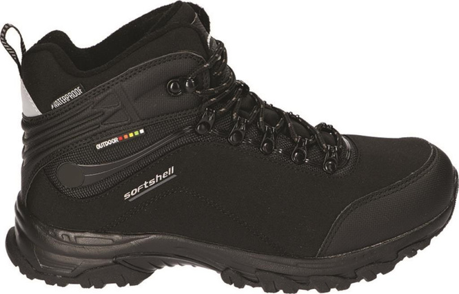 Buty trekkingowe młodzieżowe American Club DWT-233 czarne rozm.38-40