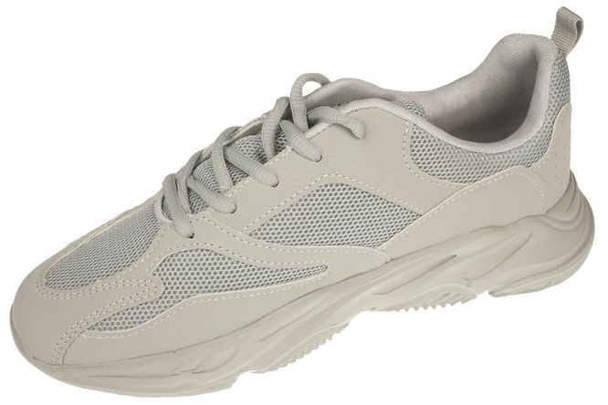 Buty sportowe młodzieżowe LinShi DA5678GY popielate rozm.36-41