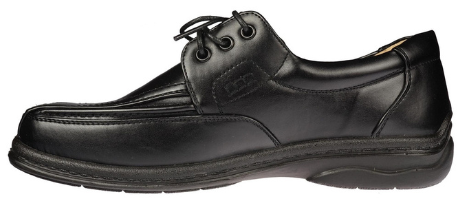 Półbuty męskie na pary LinShi R8093 8008-1 czarne rozm.39-45