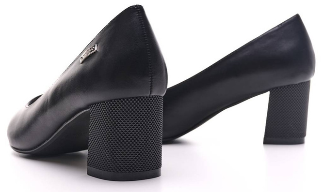 Women's pumps Sergio Leone DPB178CZPU black size 36-40