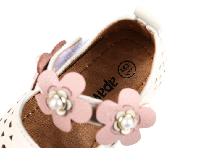 Children's shoes MaiQi 0K34BE beige size 15-19