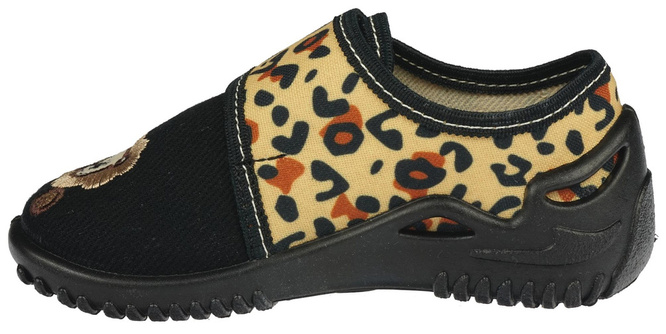 ZetPol LION 1 children's sneakers black and beige size 20-27