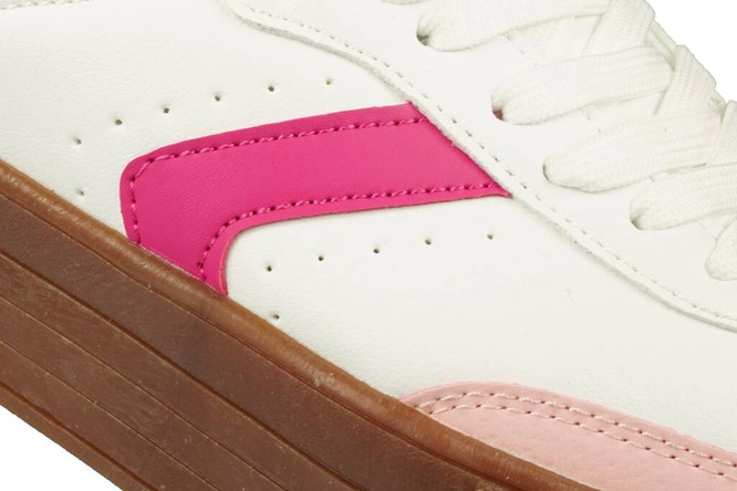 Buty sportowe damskie Badoxx DLXC-8576WHPI białe rozm.36-41