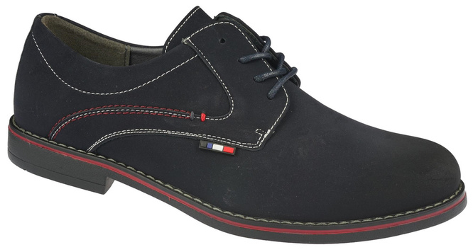 Półbuty męskie Feisal MM70-21BU granatowe rozm.41-46