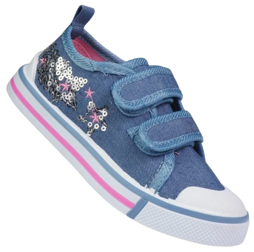 Children's sneakers Underline B10C1825 navy blue and blue size 25-30