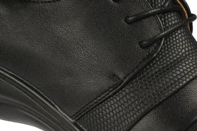 Le Scarpe DA7011-1BL women's shoes, black, sizes 36-41