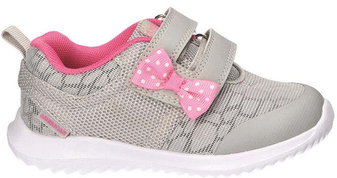 Buty sportowe dziecięce American Club AHA-64 granatowe i szare rozm.22-26