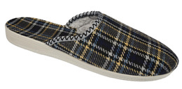 Men's textile slippers Fatex MF2204 navy blue size 41-46