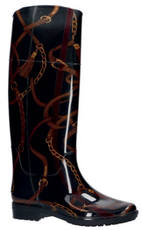 American Club DKAL-18 women's black galoshes, size 36-40
