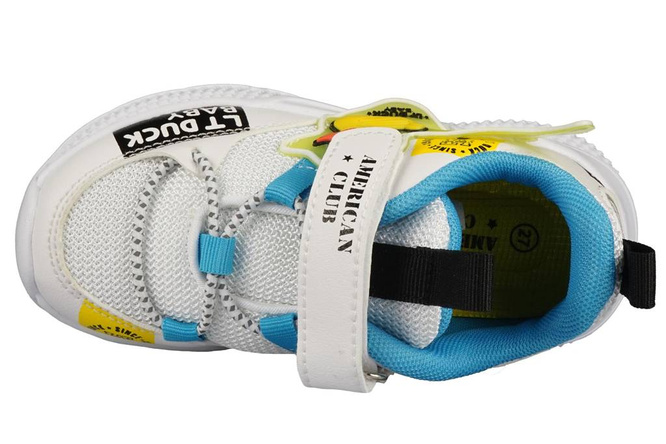 Buty sportowe dziecięce American Club BBD-21 różowe i turkusowe rozm.25-30