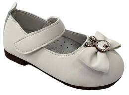 Półbuty dziewczęce Clibee ADA110WH białe rozm.21-25