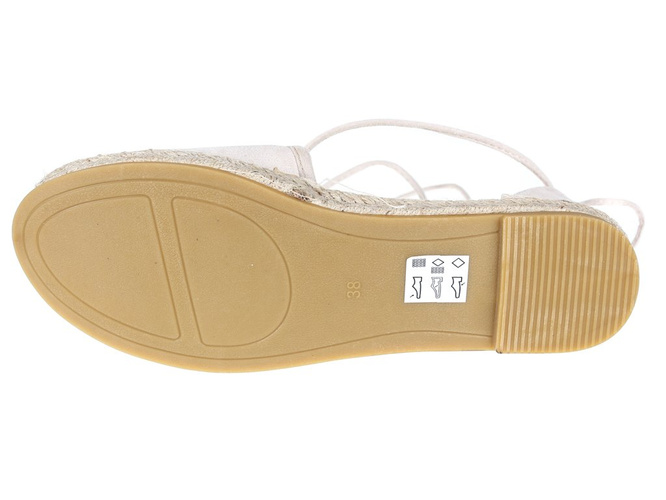 Espadryle damskie SeaStar DBB26PBE beżowe rozm.36-41