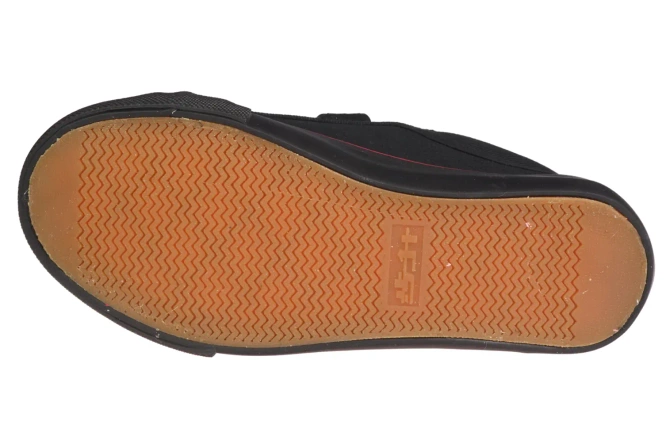 Children's trainers Clibee B-289BLRE black size 25-30