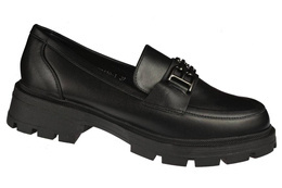 Mokasyny damskie Purlina DGE2420-1BL czarne rozm.36-41