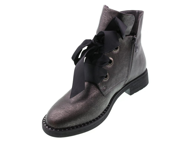 Buty zimowe damskie Sergio Leone DBT305SRPU srebrne rozm.36-41