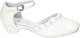American Club CKOM-59 girls' shoes, white, sizes 36-38
