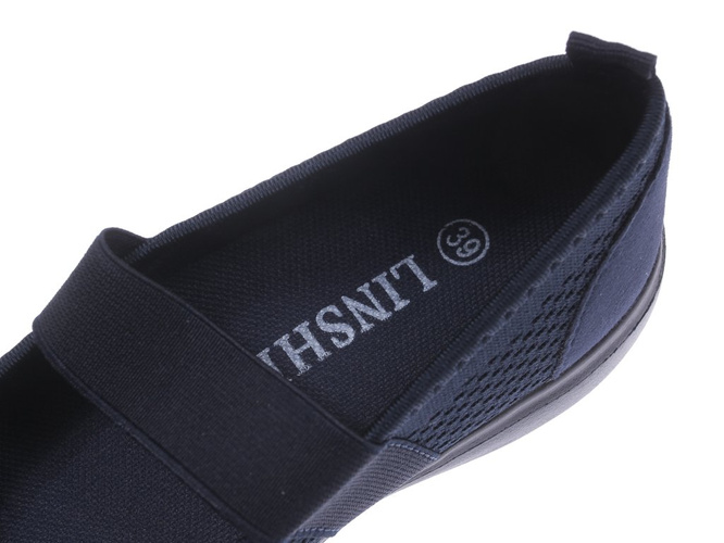 Women's shoes LinShi DA5640-44DBU navy blue rozm.36-41