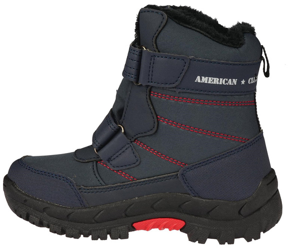 Buty zimowe dziecięce American Club BHL-102 czarne rozm.27-31
