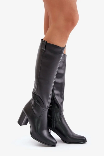 Sergio Leone DKZ230-SCZ women's boots black size 36-40