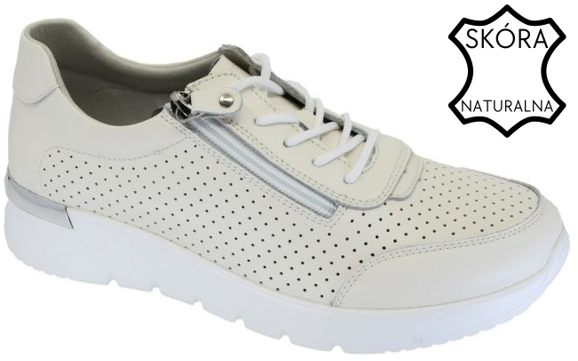 Buty sportowe damskie Ladie's Style DOC-135LZ05BE beżowe rozm.36-41