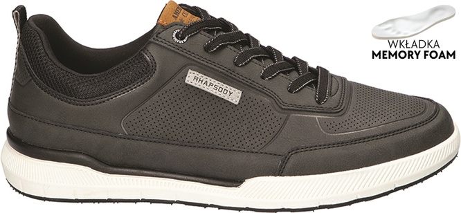 Buty sportowe męskie American Club MRH-150 czarne i granatowe rozm.41-46