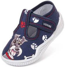 Tenisówki dziecięce Viggami DINGO DRUK granatowe rozm.18-27