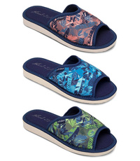 Women's slippers Meteor DV064 OLA blue, green and red size 36-41