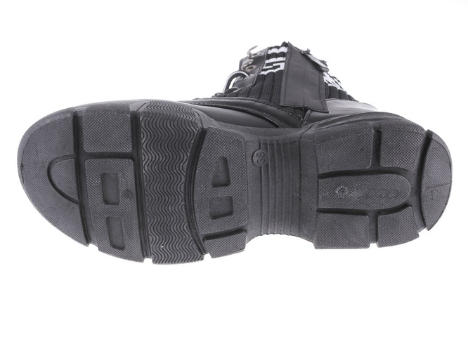 Women's transitional shoes Boshimao DBK911BL black size 36-41