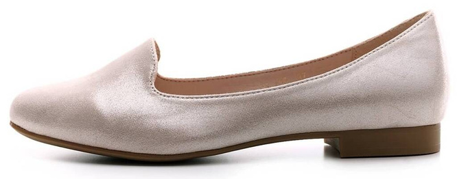 Baleriny damskie Sergio Leone DBL610BEZL beżowe rozm.36-40