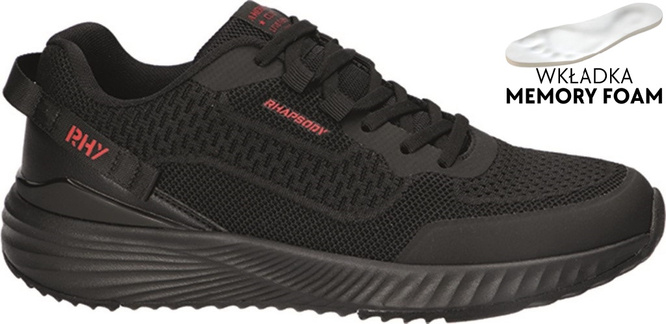 American Club MRH-134 men's sports shoes, black and navy blue, sizes 41-46