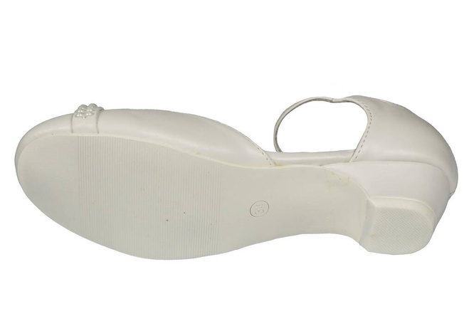 Girls' shoes American Club CKOM-41 white, size 33-38