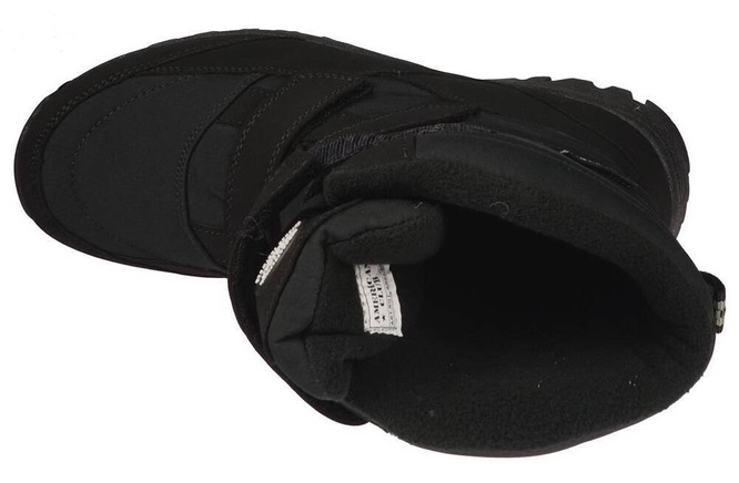 Buty zimowe męskie American Club MSN-05CZ czarne 