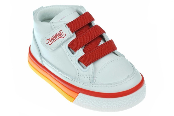 Children's sports shoes Apawwa AGQ06RE white and red size 20-25