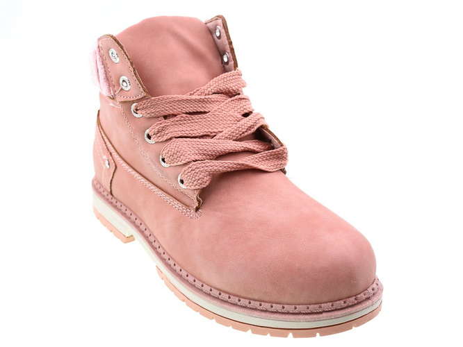 Winter women's shoes Ideal Shoes DV-5506PI pink size 36-41
