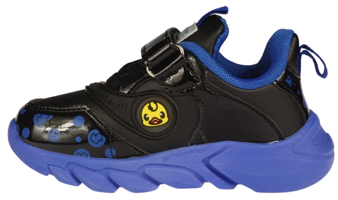 Children's sports shoes American Club ABD-16 black and navy blue size 22-26