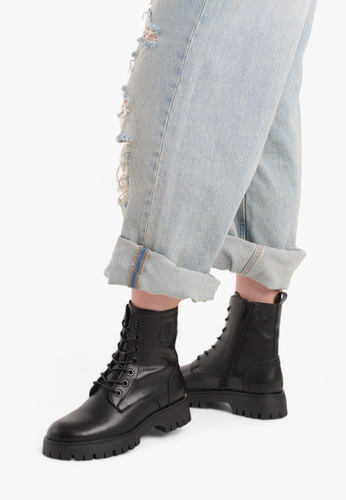 Sergio Leone DTR710-SCZ women's boots black size 36-40