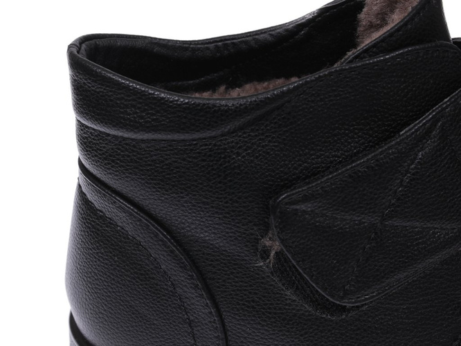 Buty zimowe damskie Skotnicki DB-3-120-BBL czarne rozm.38-42