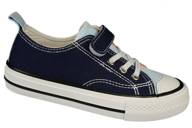 Children's sneakers BESSKY BMY005-2NALTBU navy blue size 26-31